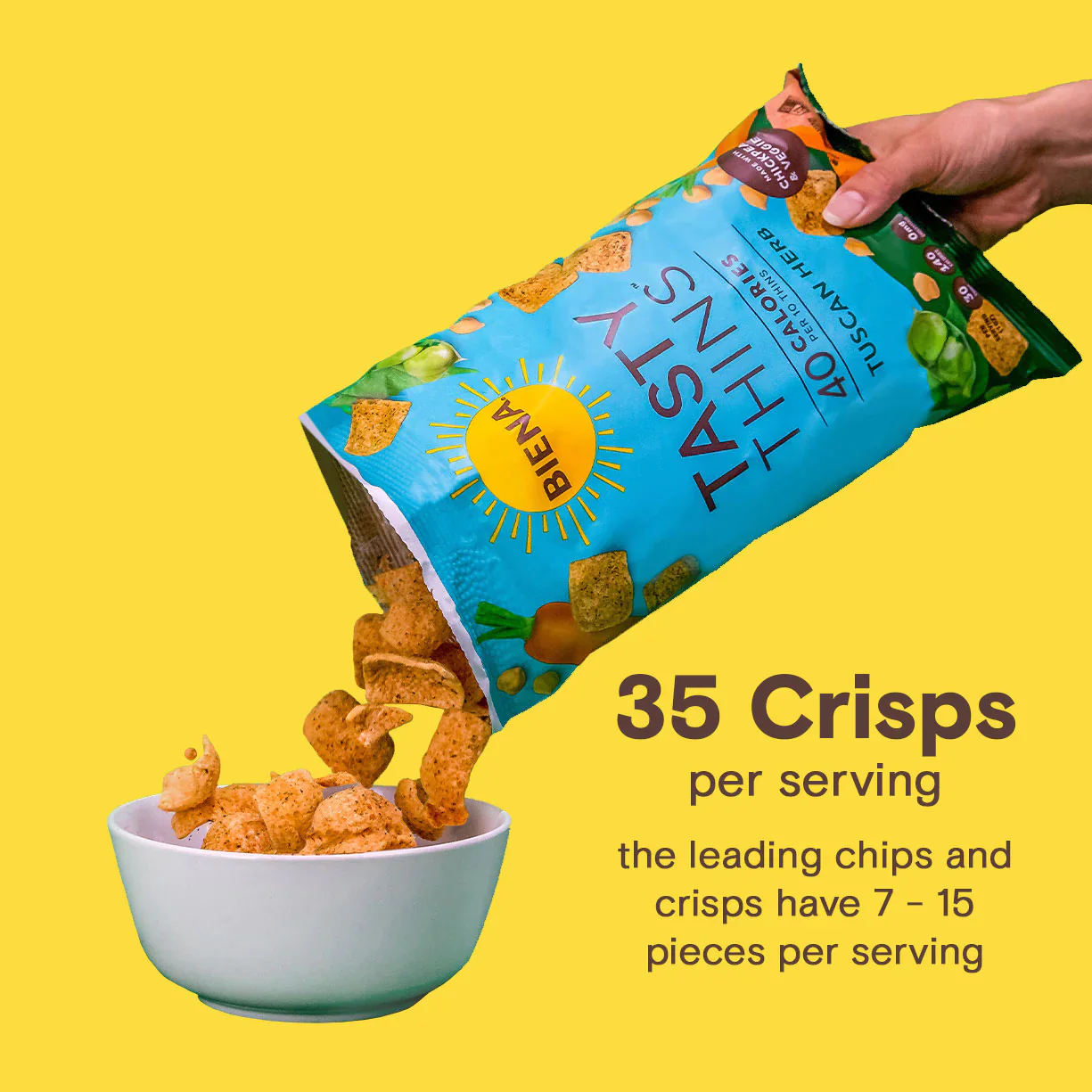 Tasty Thins Tuscan Herb Chips - Image 3