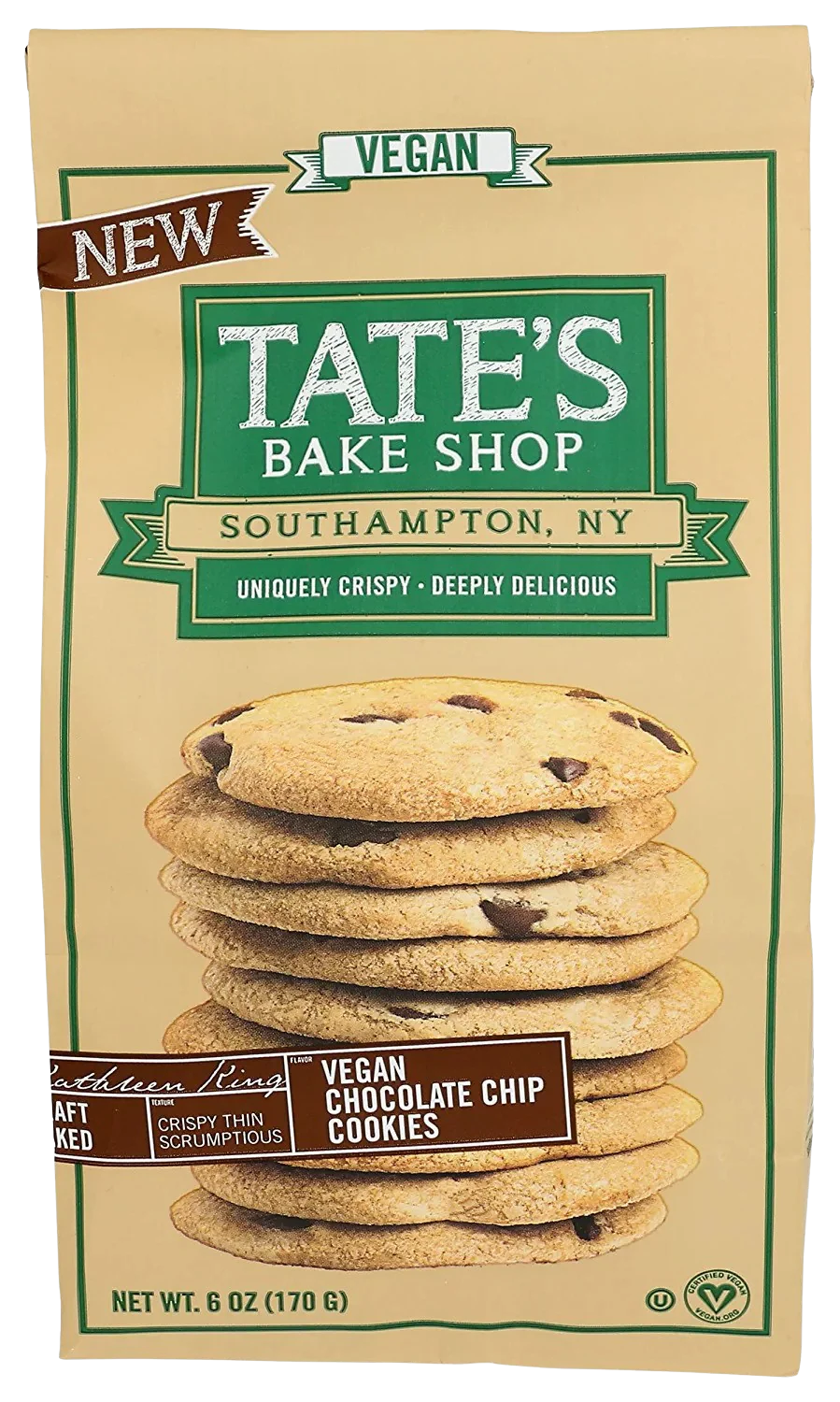 Vegan Chocolate Chip Cookies