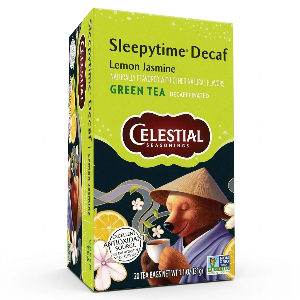 Sleepytime Decaf Lemon Jasmine Green Tea (20 CT) - Image 4