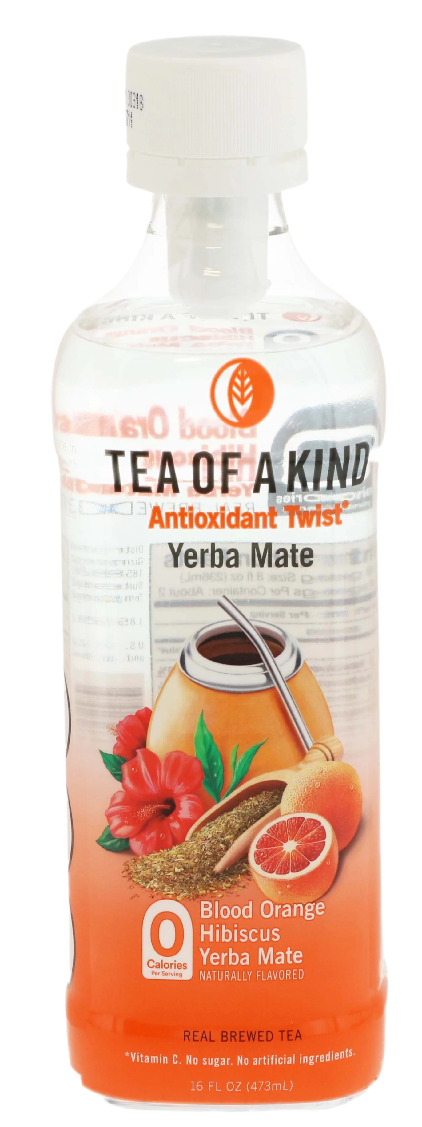 Blood Orange Hibiscus Yerba Mate Tea