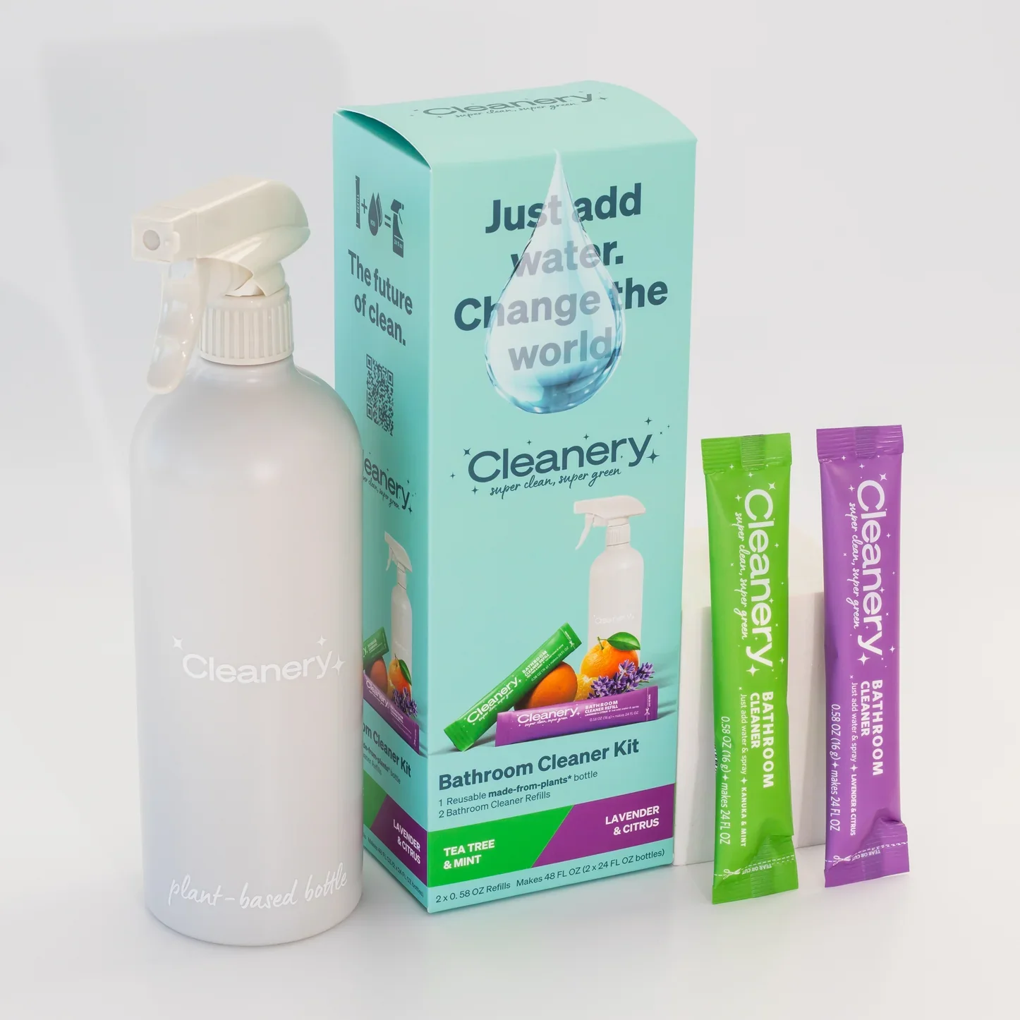 Bathroom Cleaner Kit - Tea Tree & Mint, Lavender & Citrus - Image 2