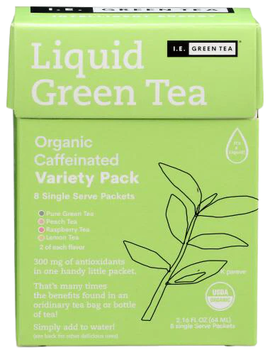 Organic Caffeinated Tea Variety Pack