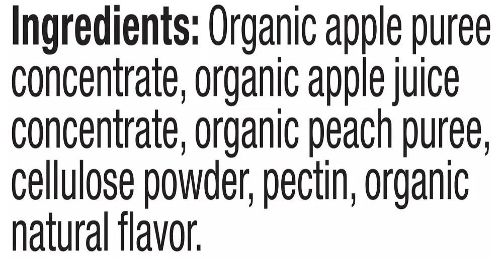Teensy Soft Fruits Snacks Peach Flavor (5 CT) - Image 3