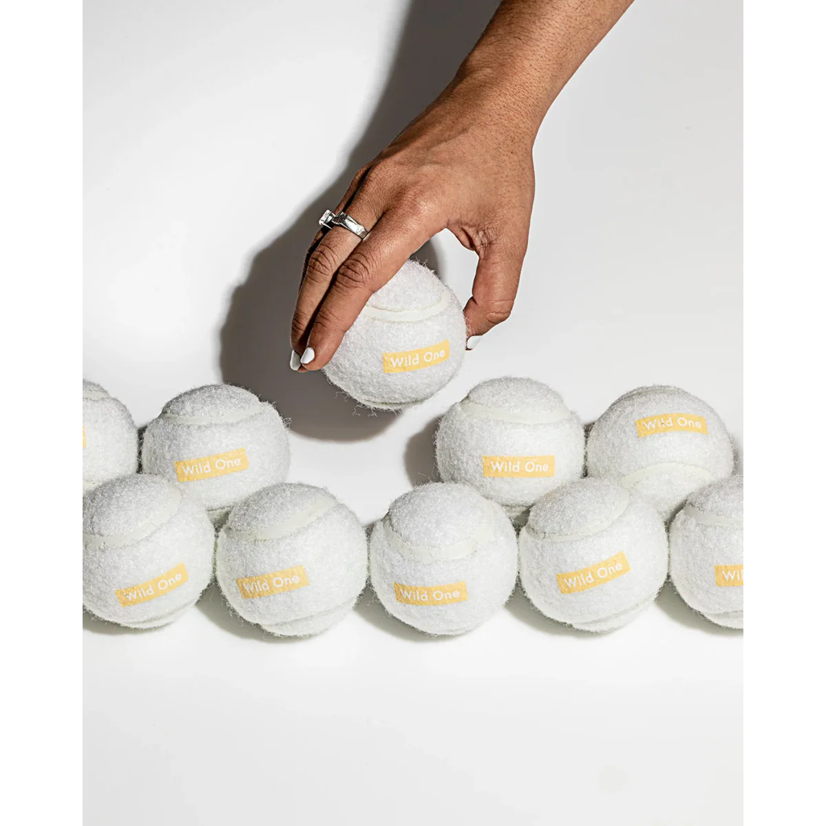 Tennis Balls  - Standard - White (4 CT) - Image 3