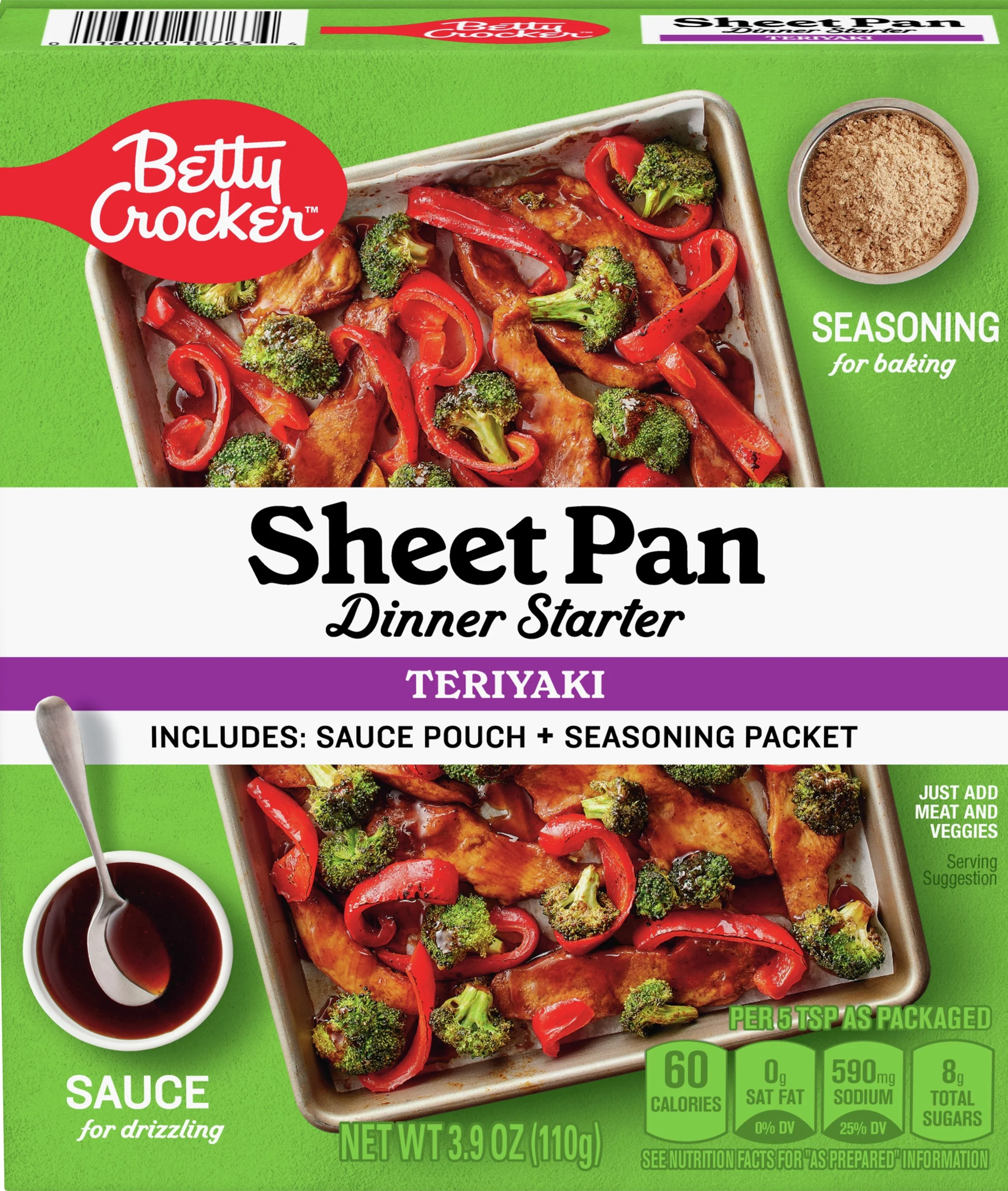 Teriyaki Dinner Starter Sheet Pan