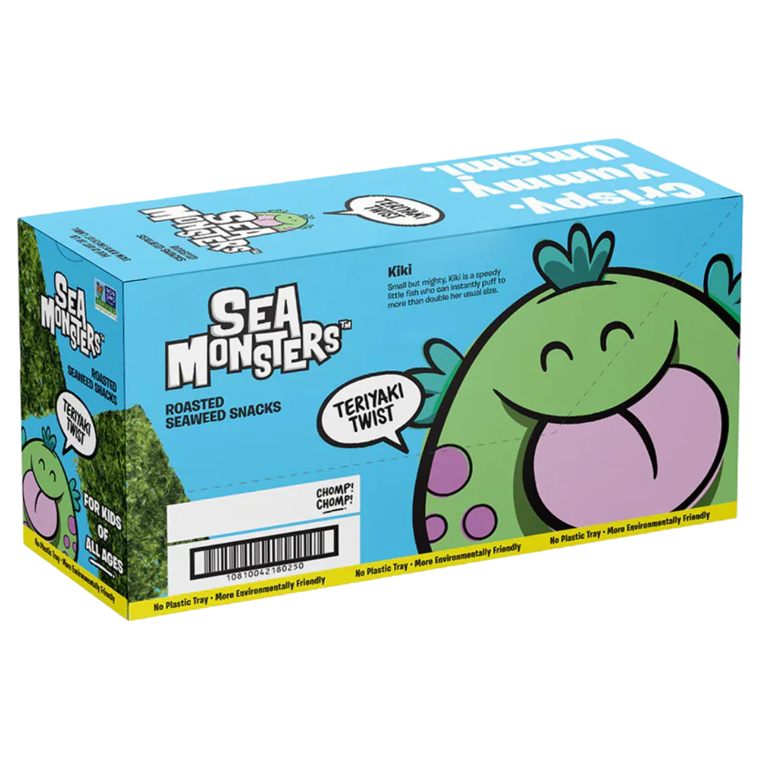 Teriyaki Twist Trayless Roasted Seaweed Snacks (20 Pack) - Image 2