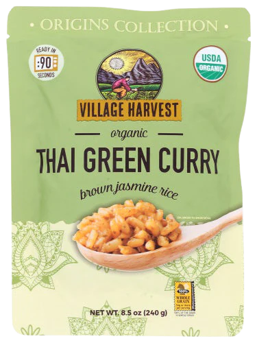 Thai Green Curry  Rice Org Ready to Eat