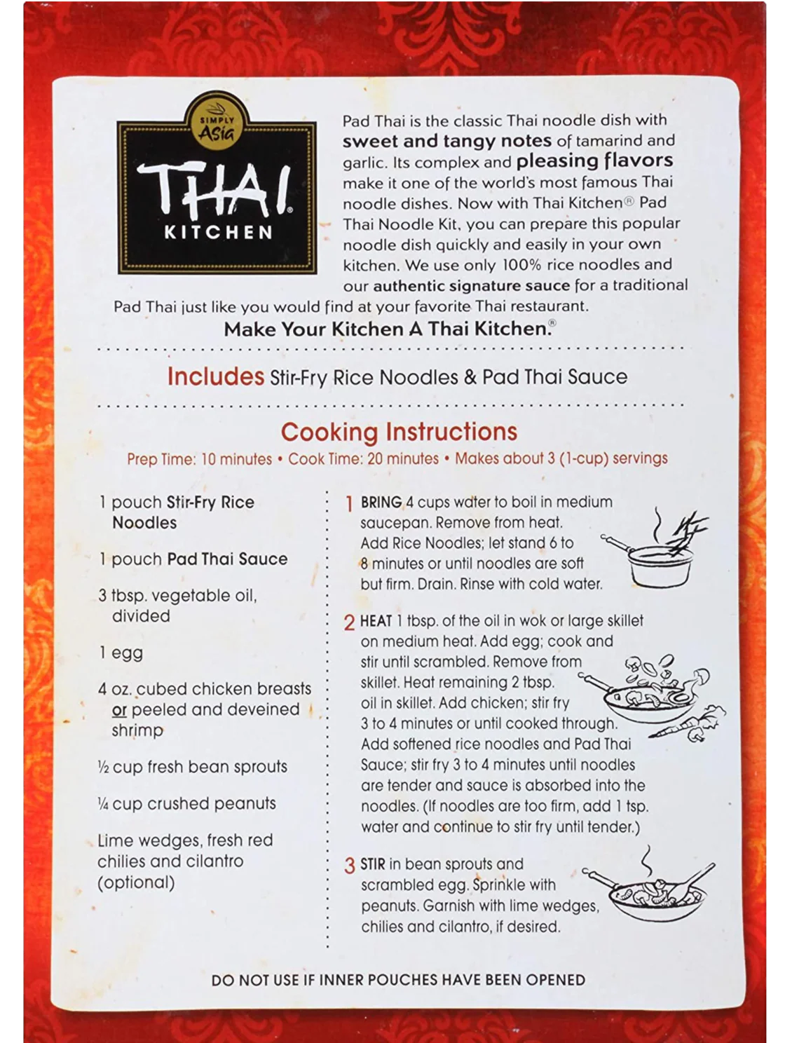 Pad Thai Noodle Kit - Image 2