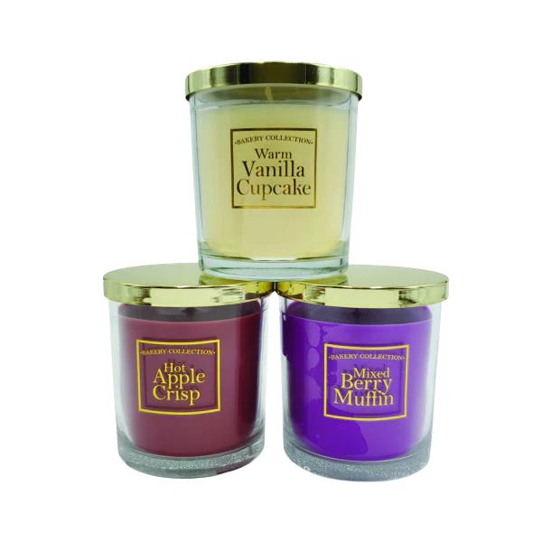 The Bake Shoppe Scented Candle Collection – Set of 3