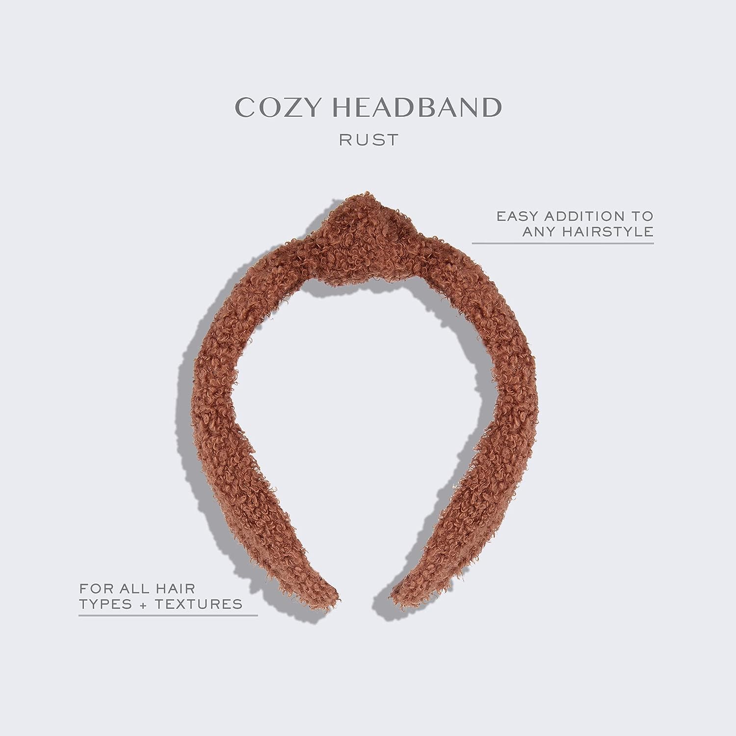 The Cozy Headband  - Rust - Image 2