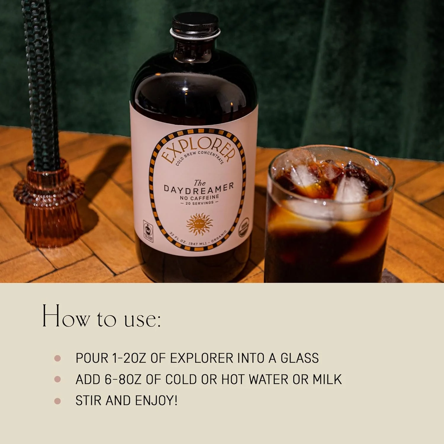 The Daydreamer Decaf Cold Brew Coffee Concentrate - Image 3