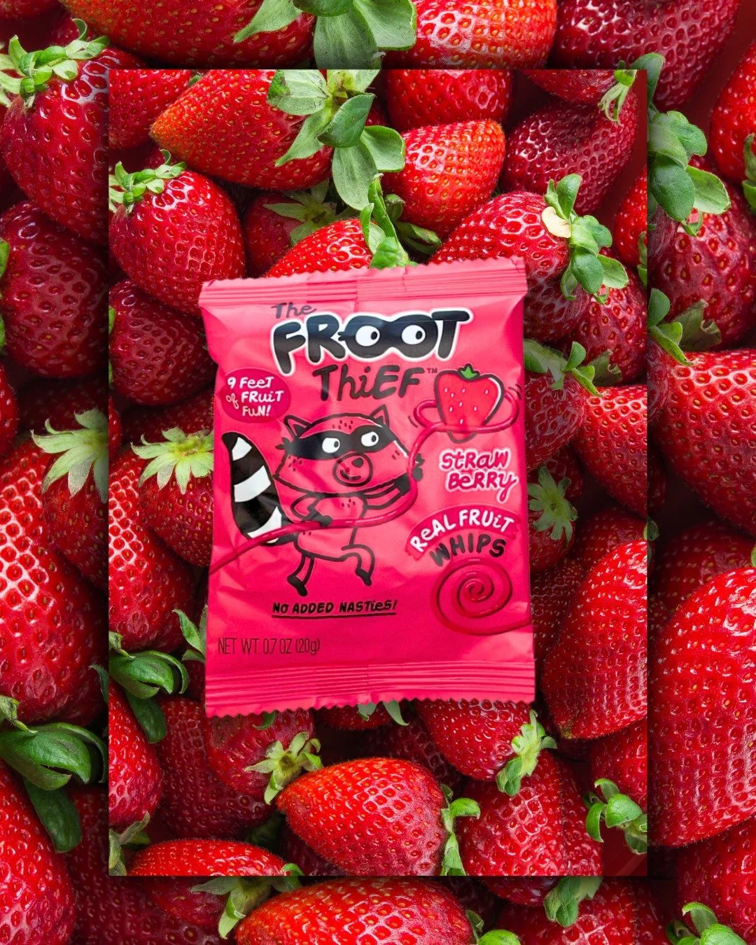 The Froot Thief Strawberry Real Fruit Whips (5 Packs) - Image 3