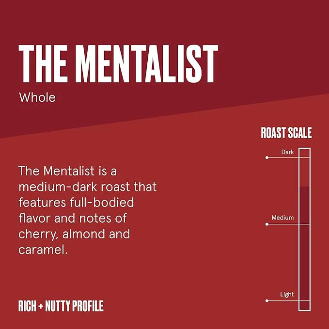 The Mentalist Medium-Dark Roast Whole Bean Coffee - Image 3