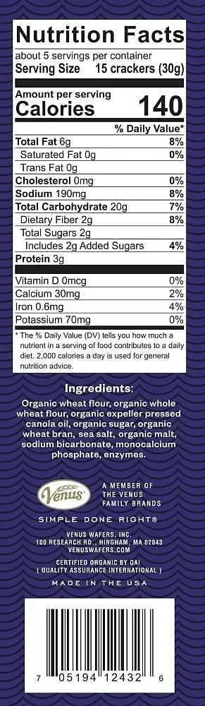 Organic Thin Wheat Little Dippers Crackers - Image 2