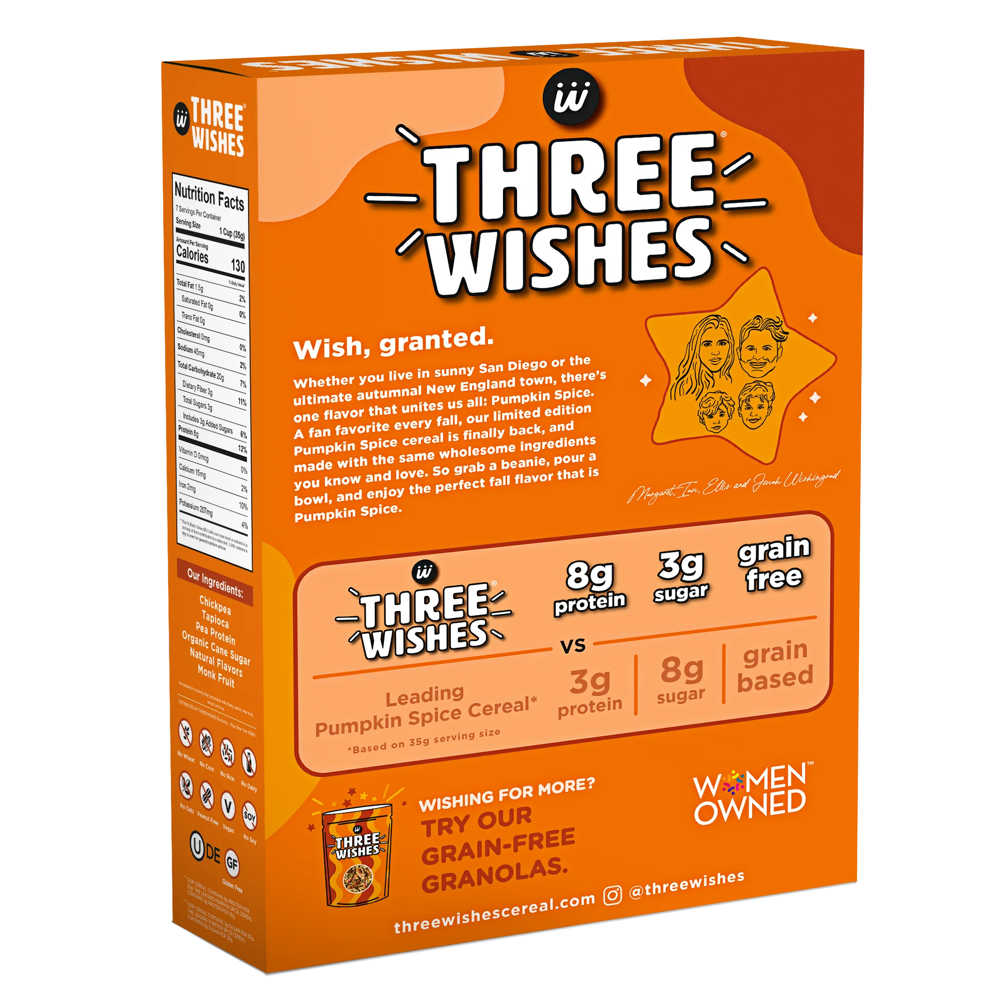 Grain-Free Cereal - Pumpkin Spice - Image 2