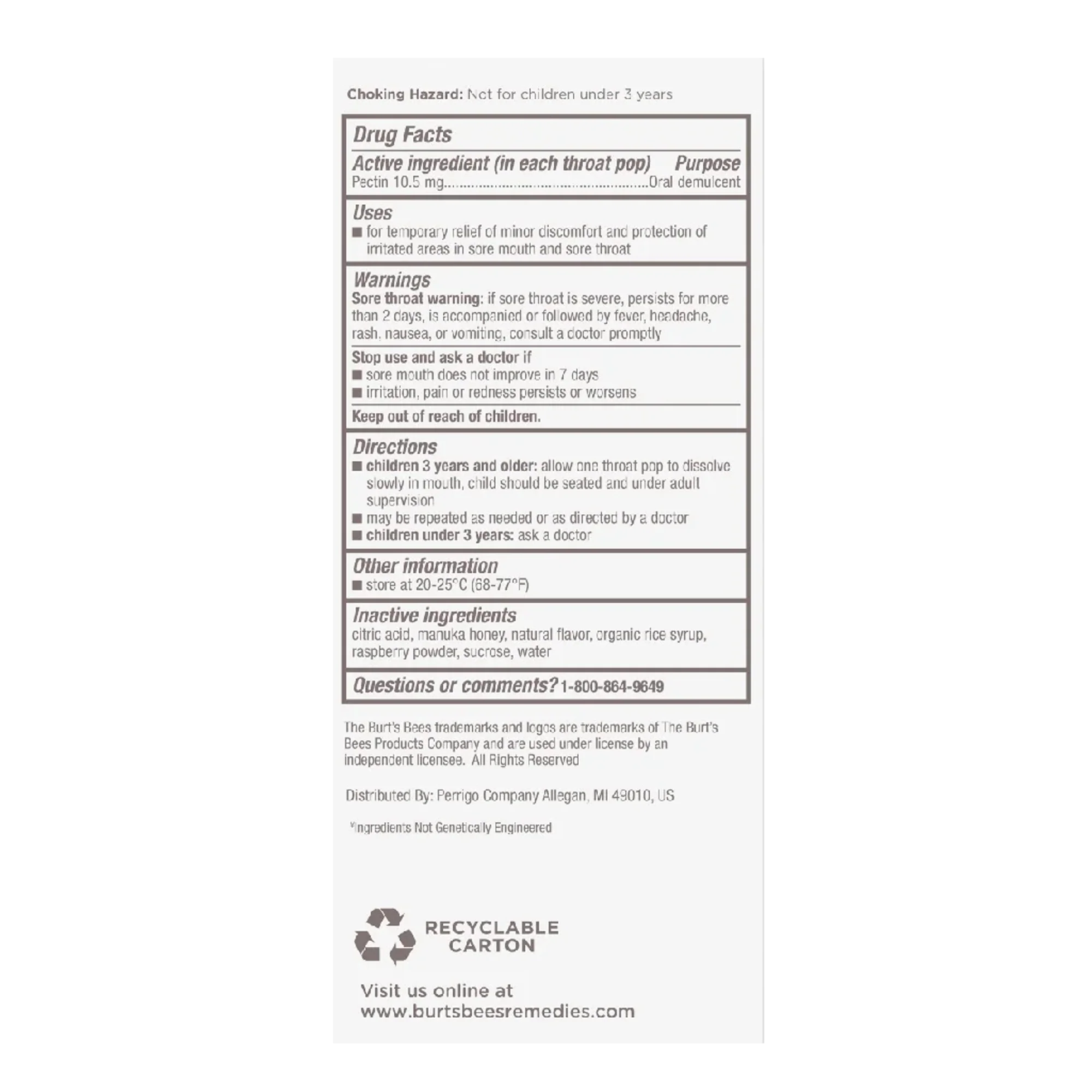 Throat Soothing Pops - Oral Demulcent - Fruit Fusion (10 CT) - Image 3