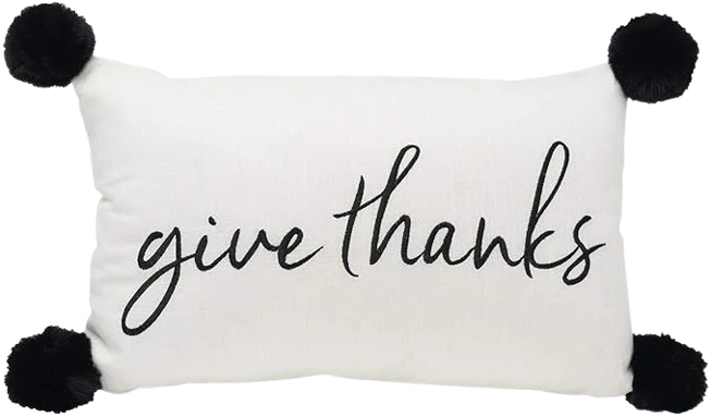 Throw Pillow - Give Thanks