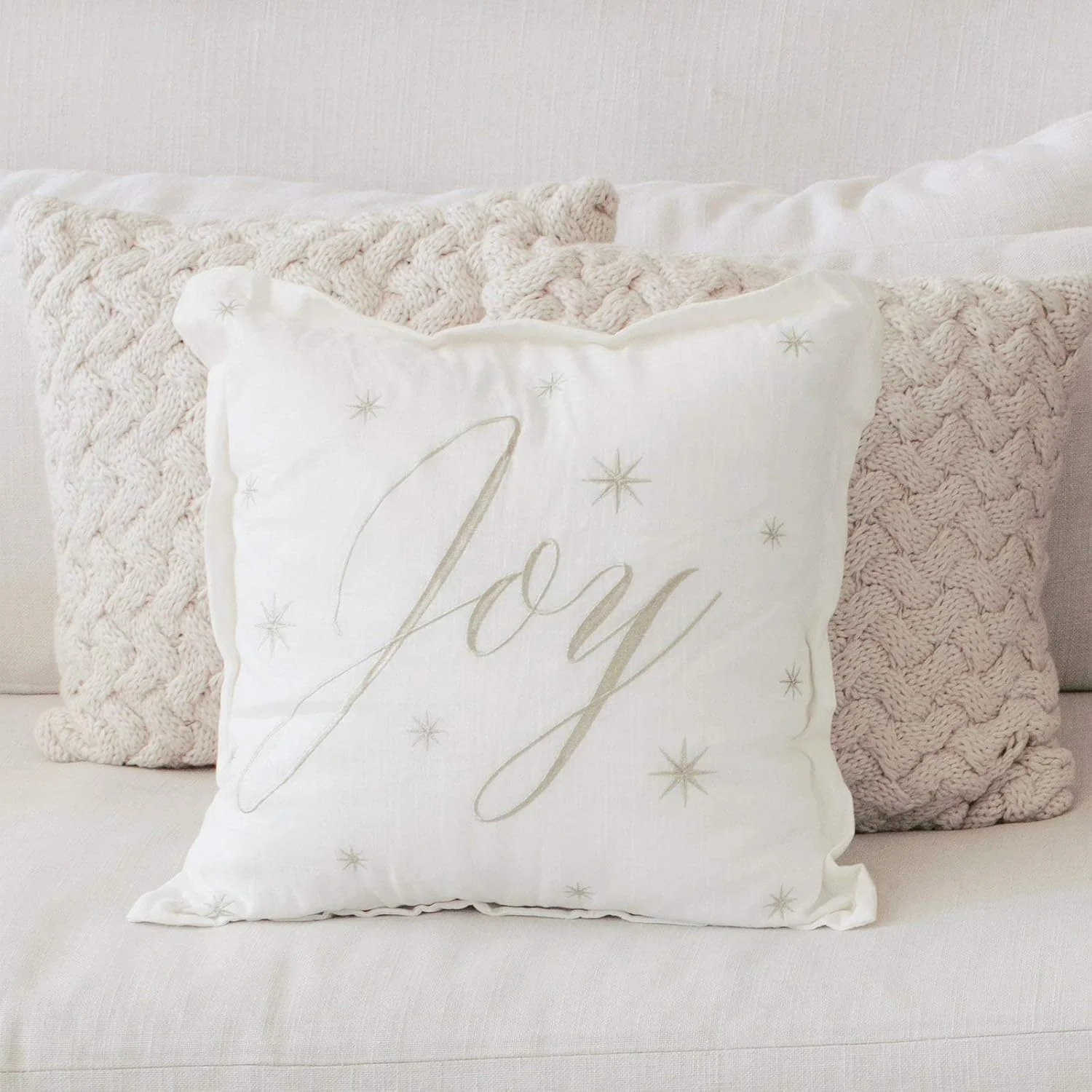 Throw Pillow - Joy Gold - Image 2