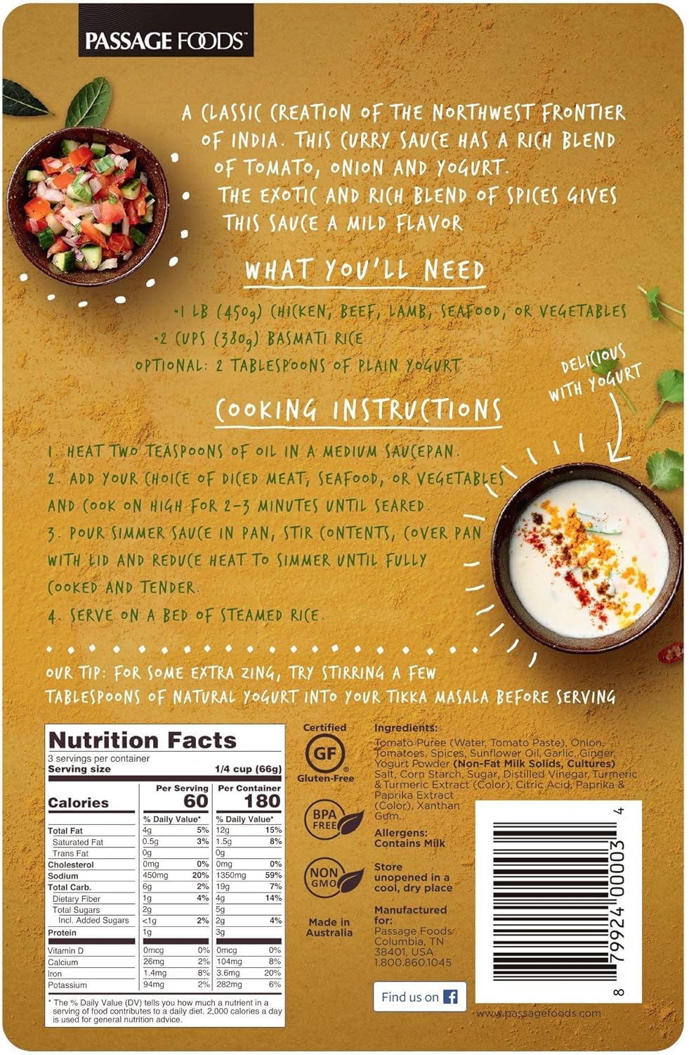 Tikka Masala Simmer Sauce - Image 2
