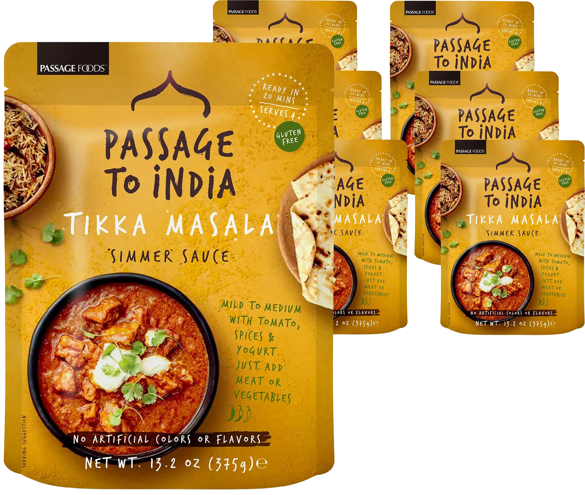 Tikka Masala Simmer Sauce (6 Pack)