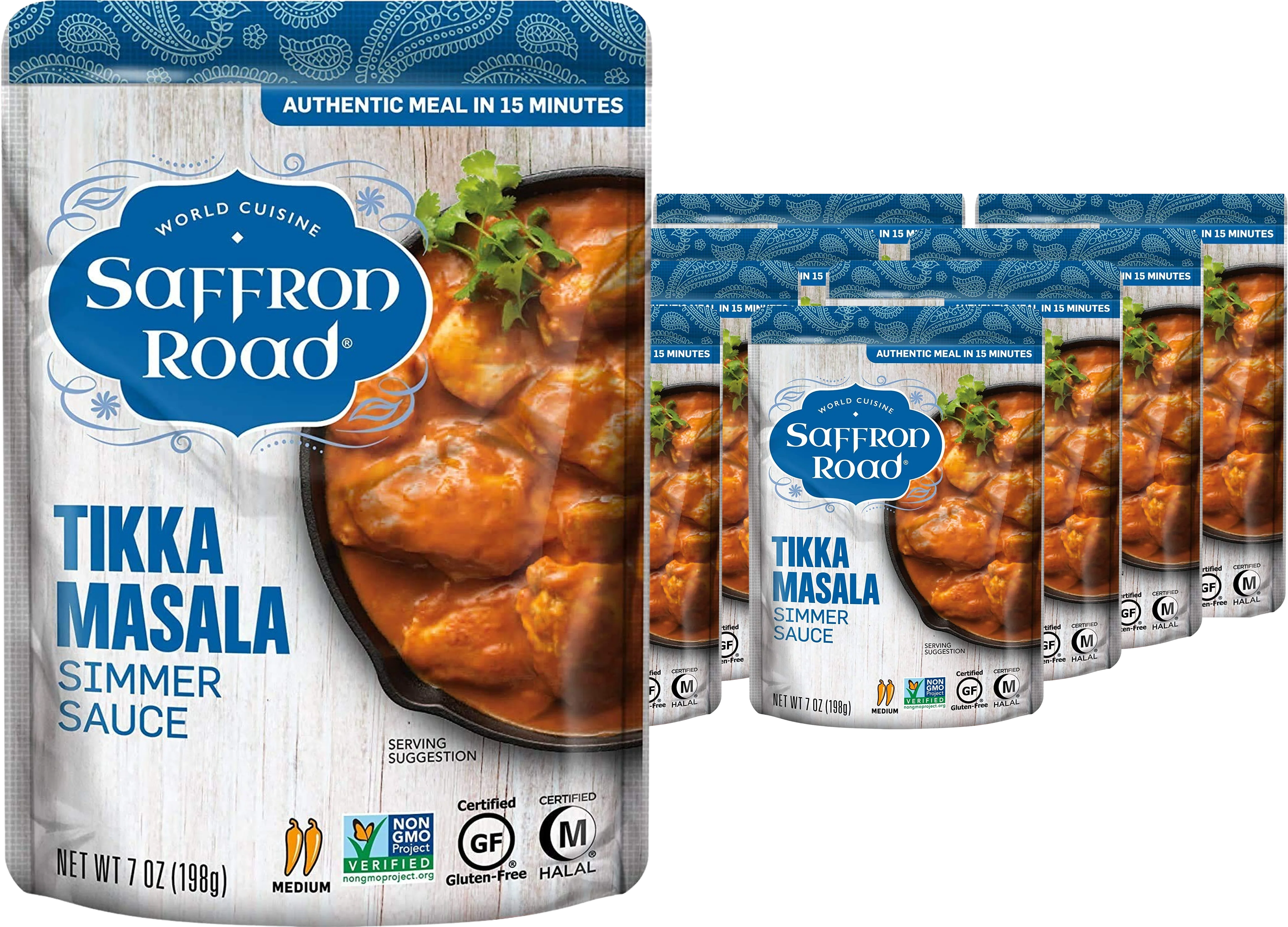 Tikka Masala Simmer Sauce (8 Pack)