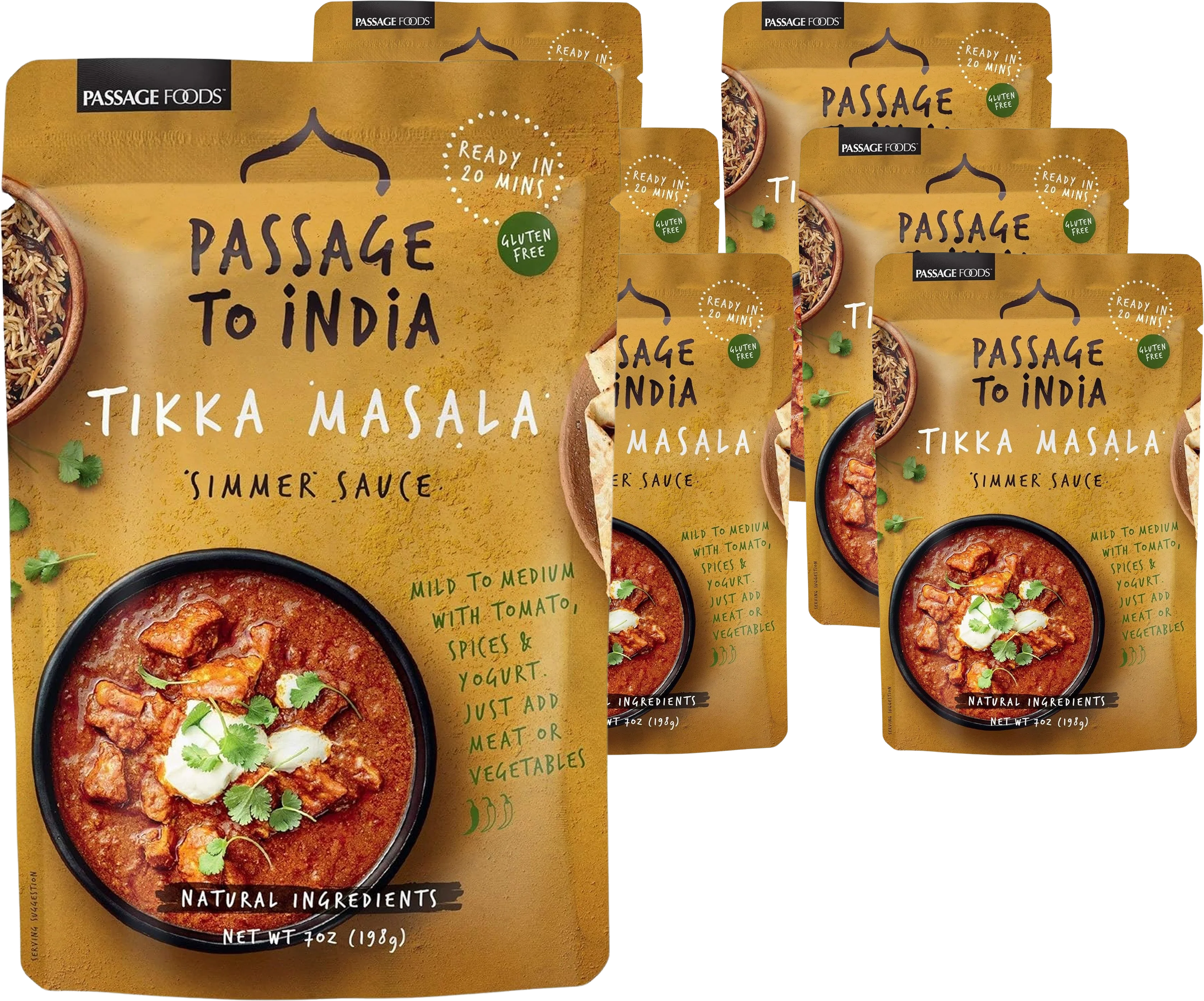 Tikka Massala Simmer Sauce (6 Pack)