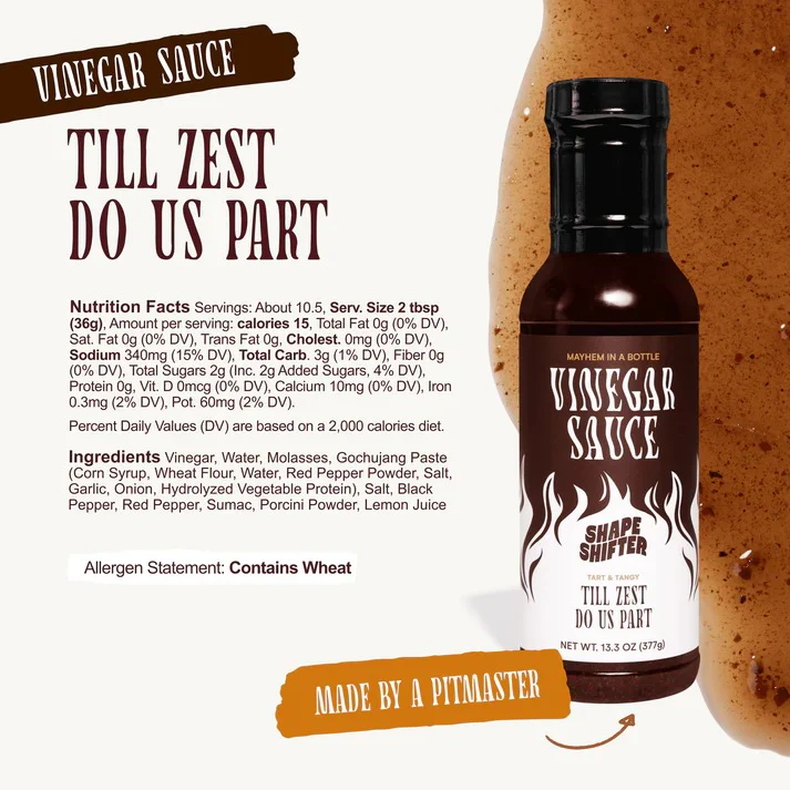 Till Zest Do Us Part Vinegar Sauce - Image 4