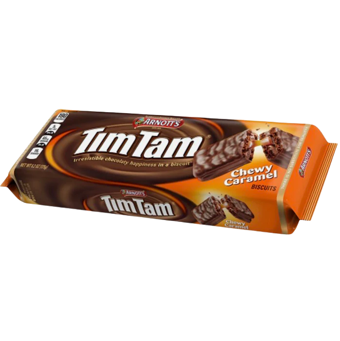 Tim Tam Chewy Carmel Biscuits