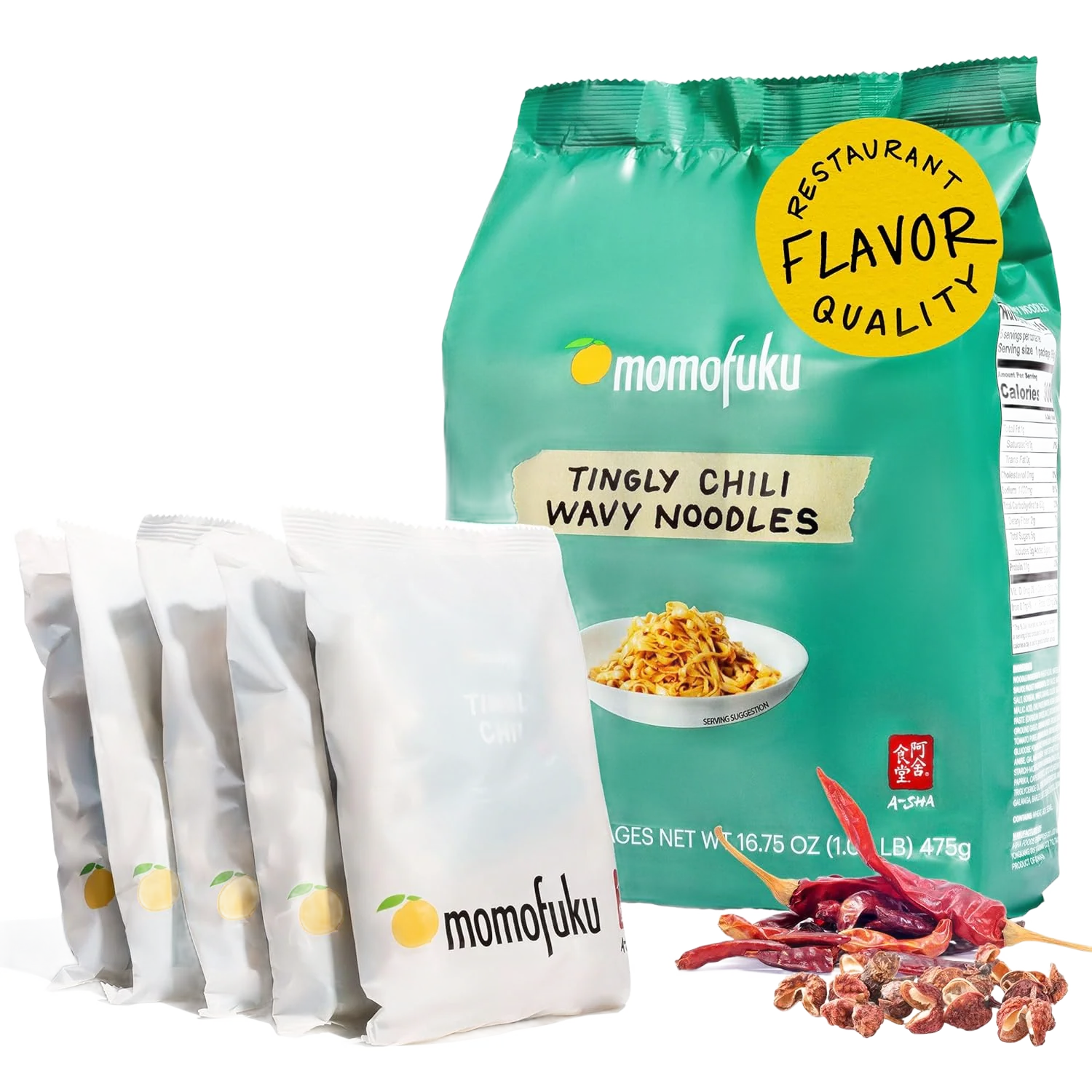 Tingly Chili Noodles (5 CT) - Image 3
