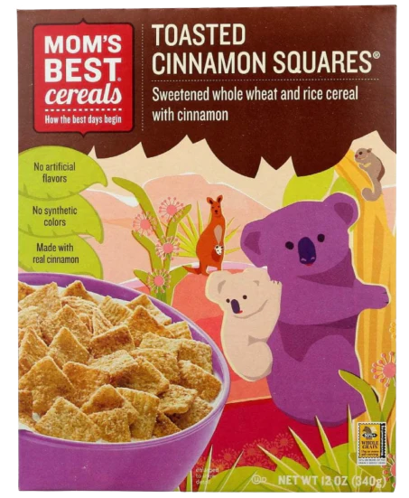 Toasted Cinnamon Squares Cereal