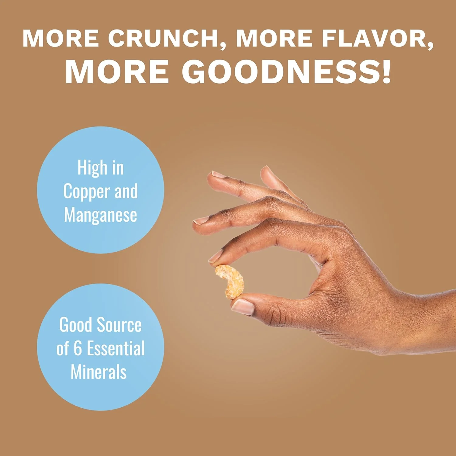 Toasted Coconut Air Roasted Whole Cashews - Image 3