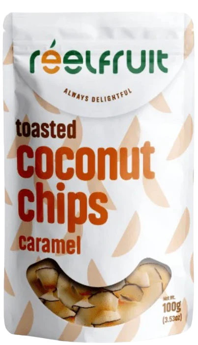 Toasted Coconut Chips - Caramel
