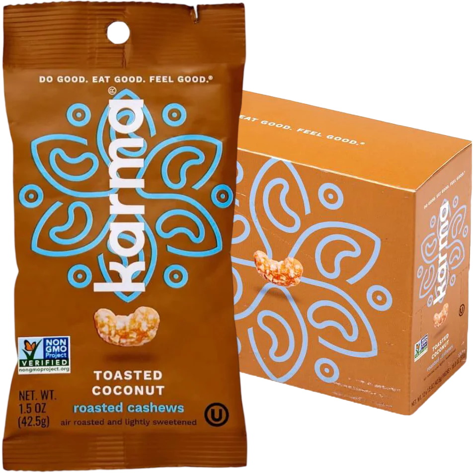 Toasted Coconut Roasted Cashews (12 CT)