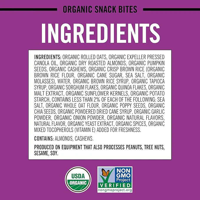 Organic Toasted Garlic Snack Bites - Image 3