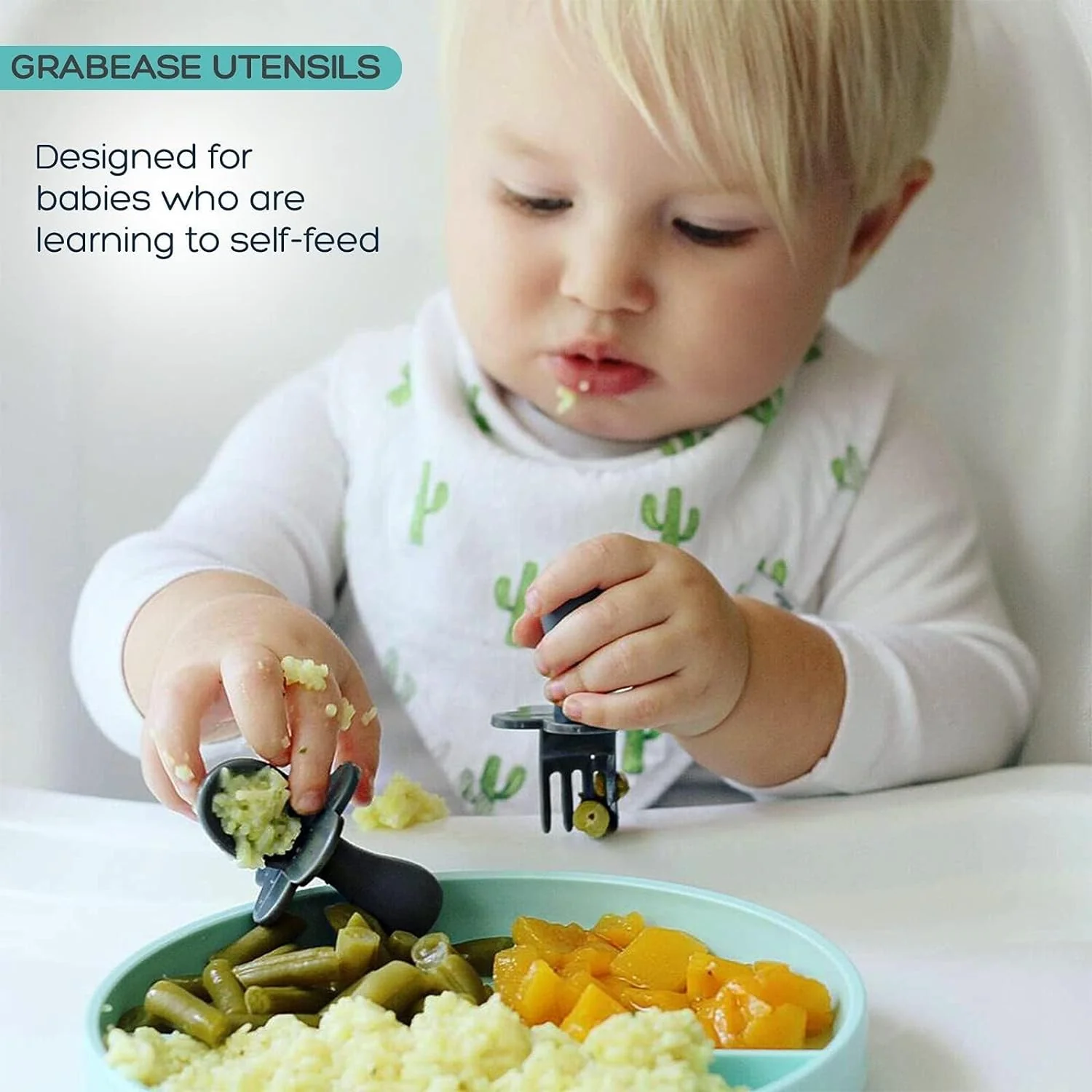 Toddler Fork and Spoon Set - Image 3