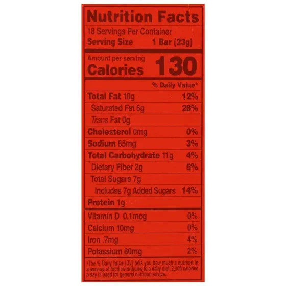 Toffee Time Chocolate Bar (18 CT) - Image 4