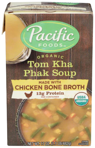 Tom Kha Phak Bone Broth Soup