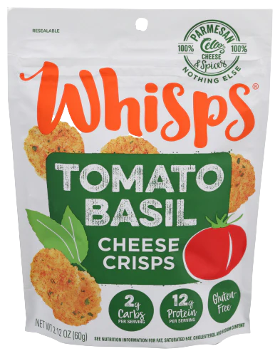 Tomato Basil Cheese Crisps