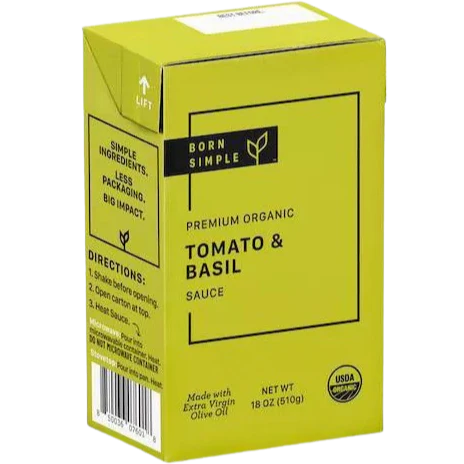 Organic Tomato & Basil Pasta Sauce