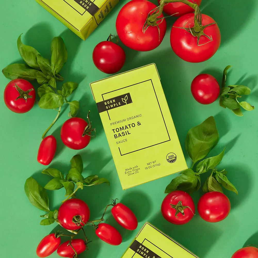 Organic Tomato & Basil Pasta Sauce - Image 2