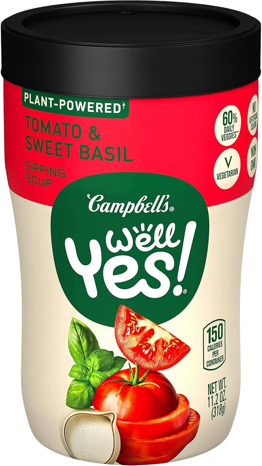 Tomato & Sweet Basil Sipping Soup (8 Pack) - Image 2
