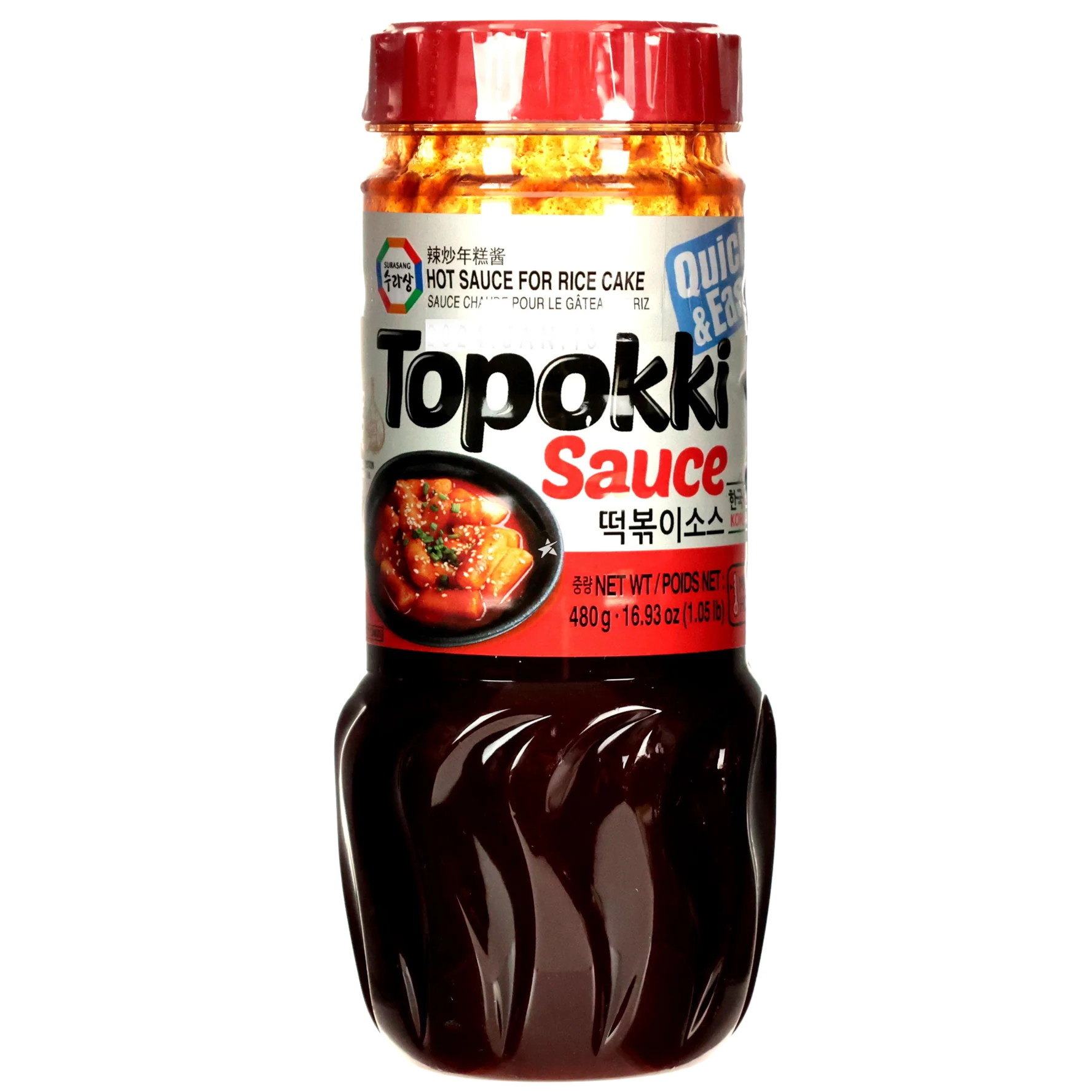 Topokki Rice Cake Hot Sauce