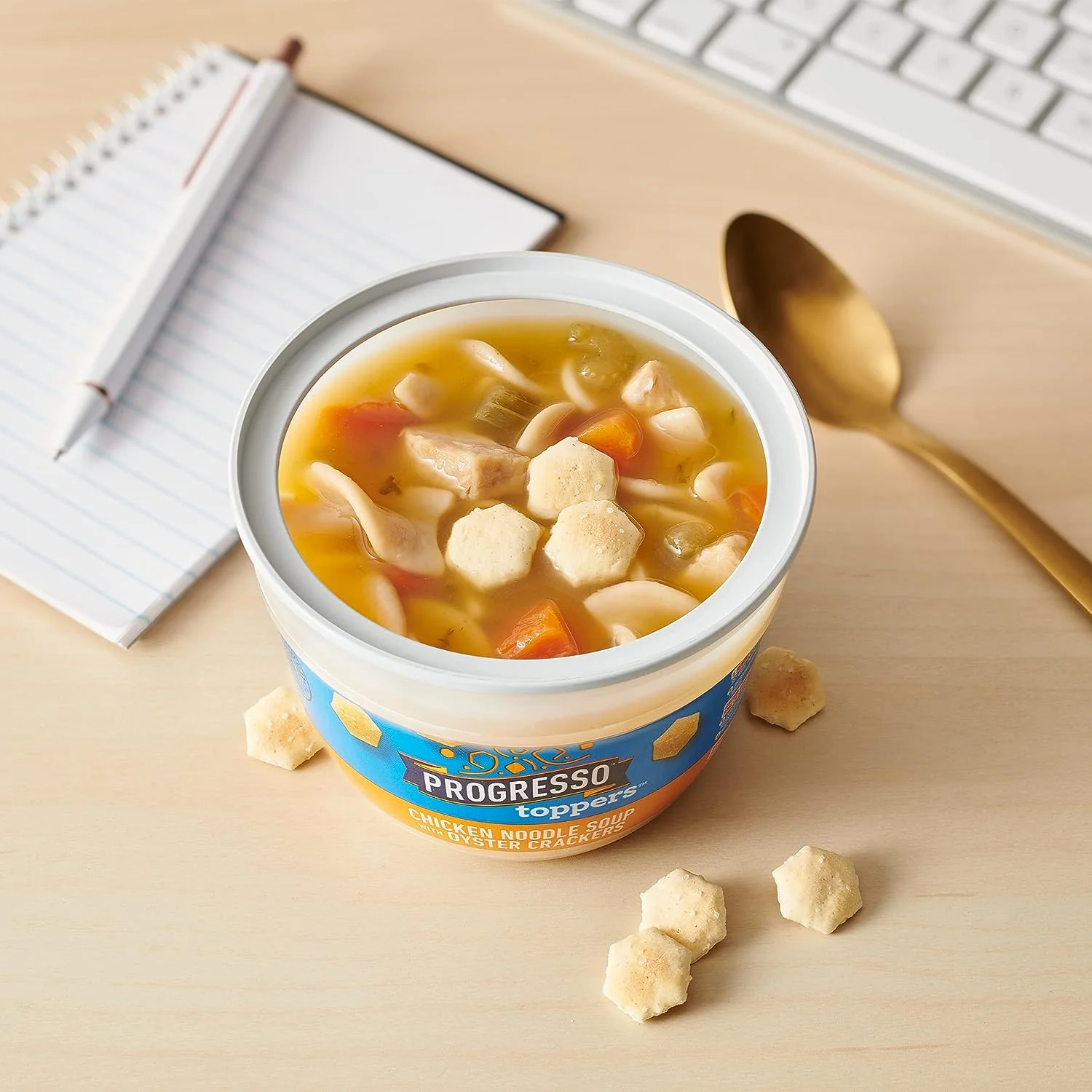 Toppers Chicken Noodle Soup with Oyster Crackers - Image 2