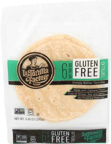 Gluten Free Cassava Tortillas