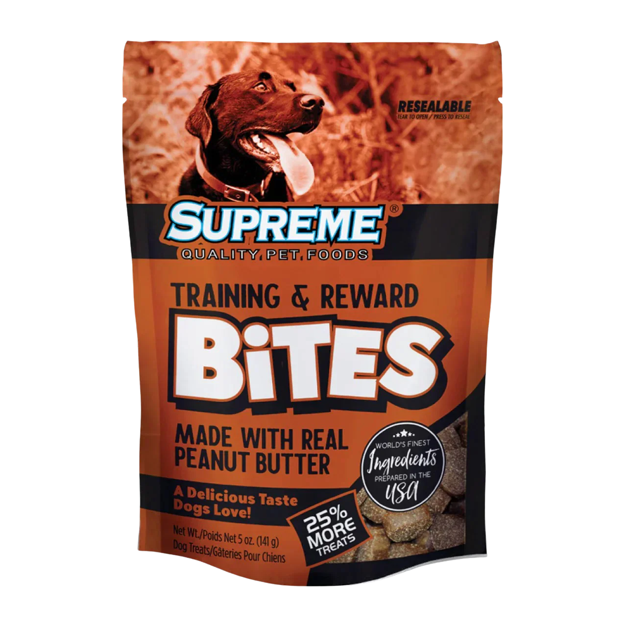 Training and Reward Dog Bites - Peanut Butter