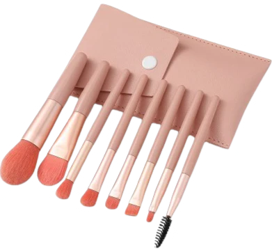 Travel Makeup Brush Set (7 Brush PCS)