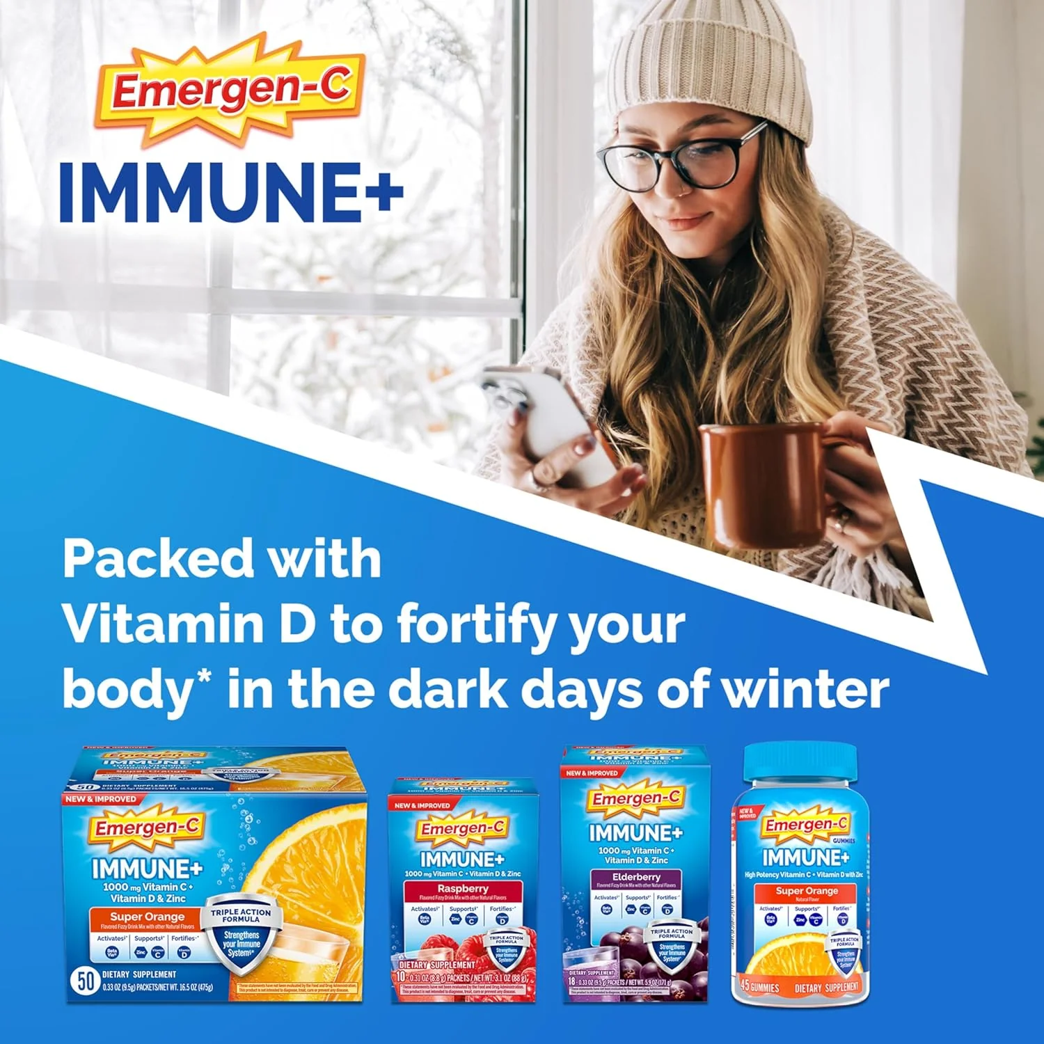 Triple Action Immune Support Gummies (45 CT) - Image 2