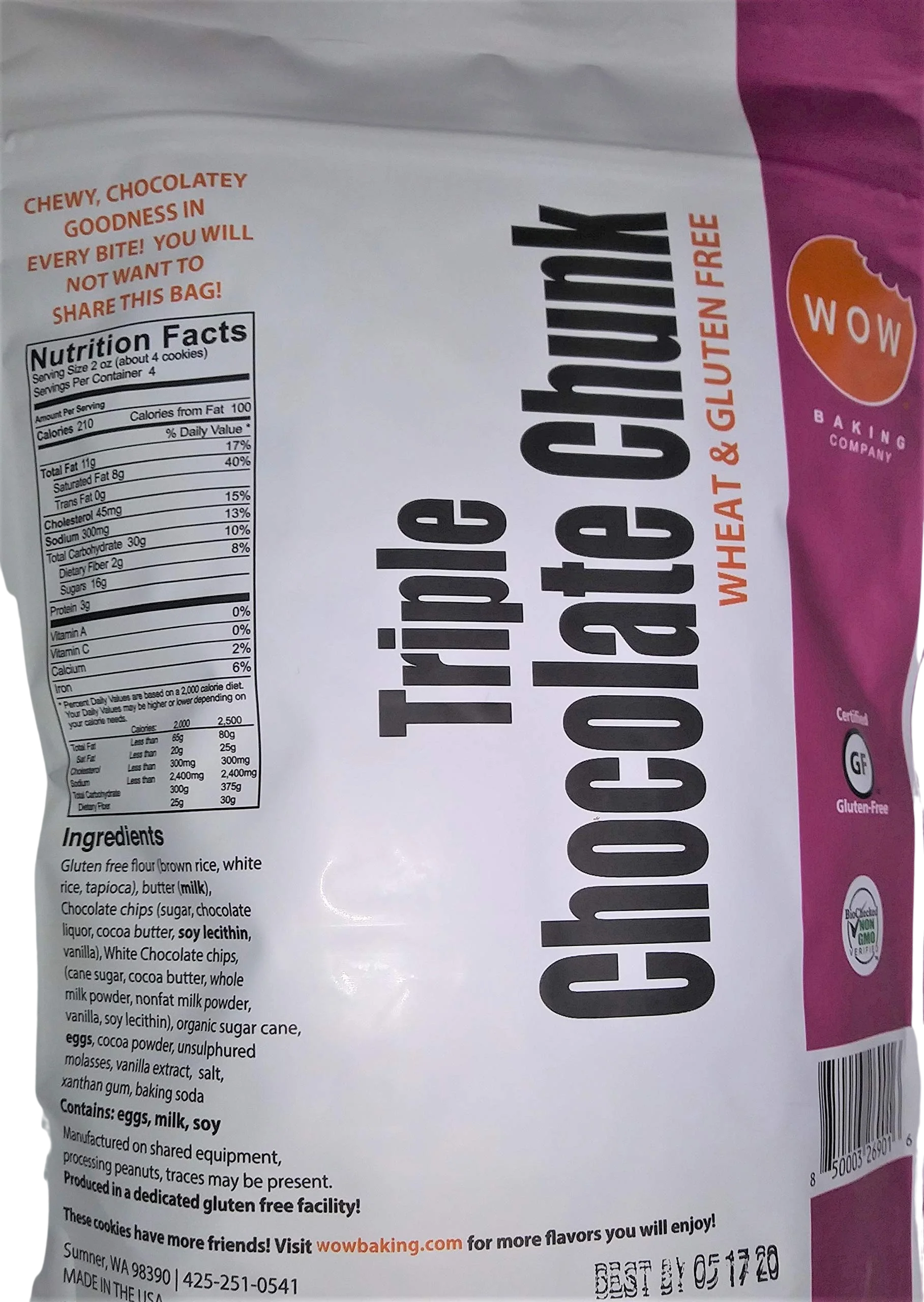 Triple Chocolate Chunk Gluten-Free Cookies - Image 2