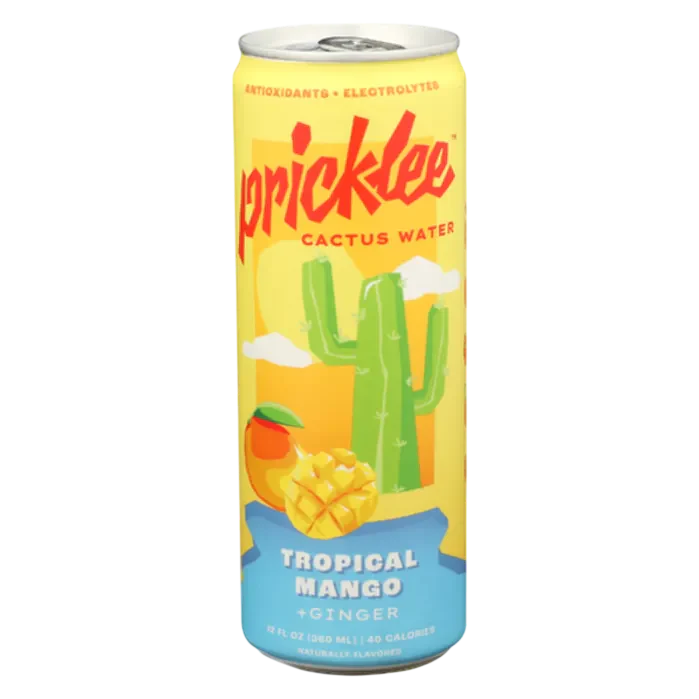 Tropical Mango and Ginger Cactus Water (12 CT) - Image 2