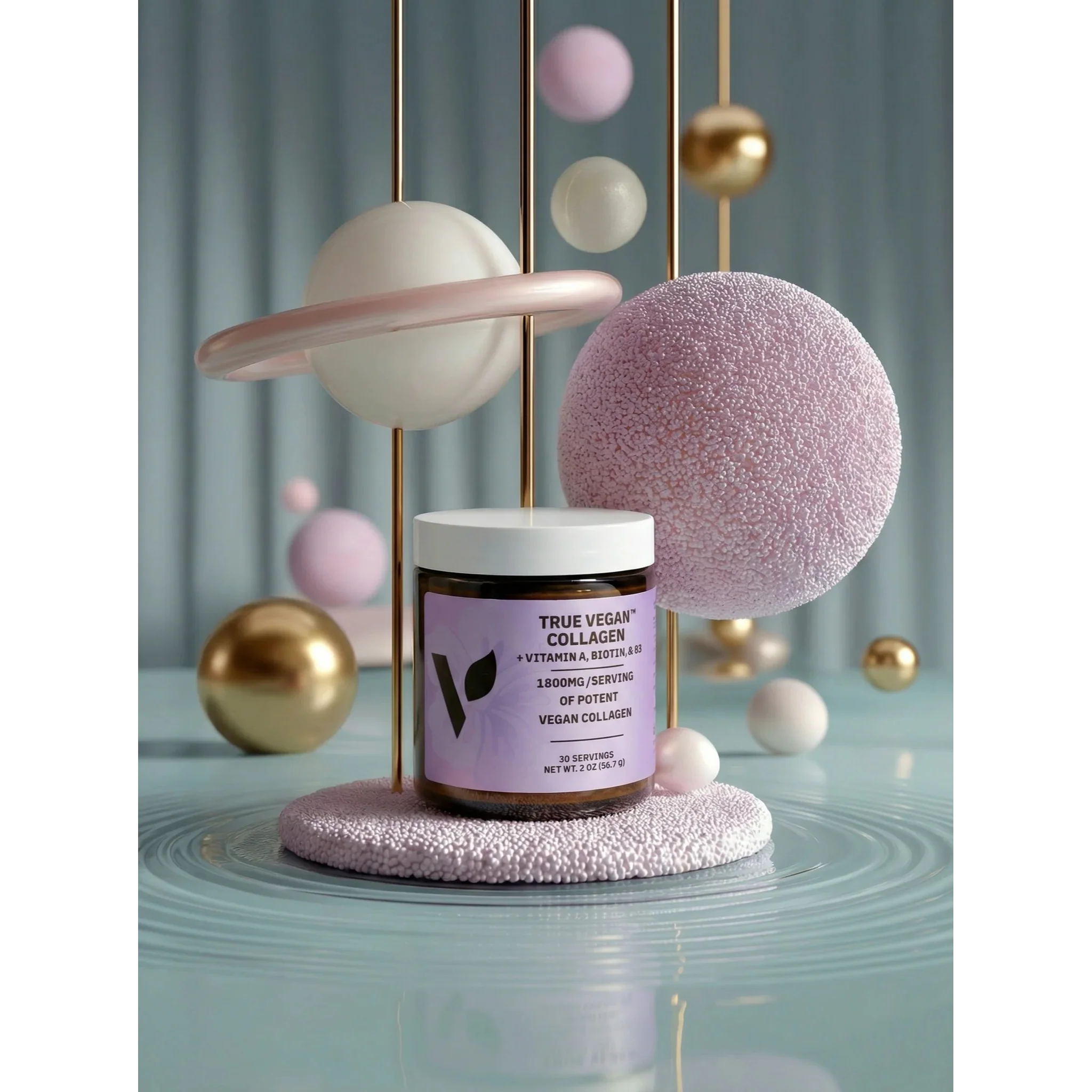True Vegan Collagen + Vitamins A, B5 & Biotin - Image 4